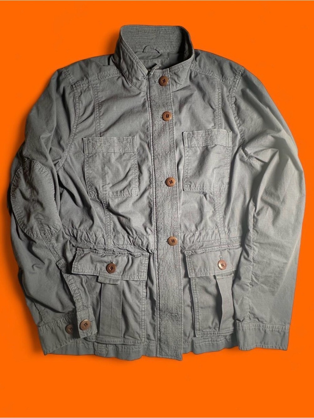 L.L. Bean Slate Gray Utility Field Jacket - Size S Regular